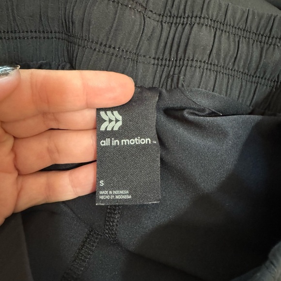 Women’s all in motion black athletic skort skirt with shorts Size Small - Picture 3 of 4